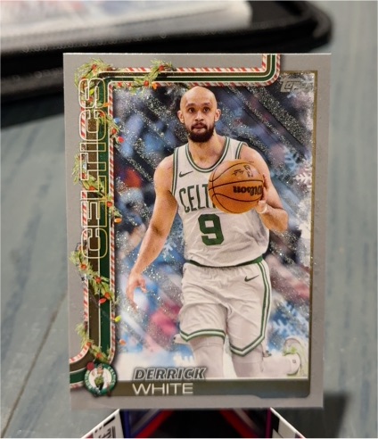 2025-26 Topps Holiday #H6 Derrick White — front
