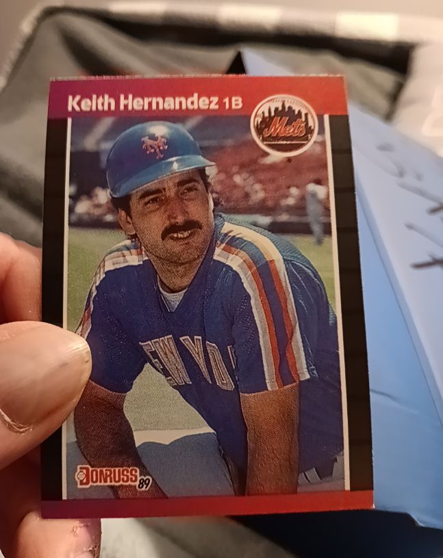 1989 Donruss #117 Keith Hernandez — front