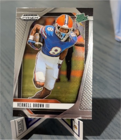 2025 Panini Prizm Draft Picks #154 Vernell Brown III — front