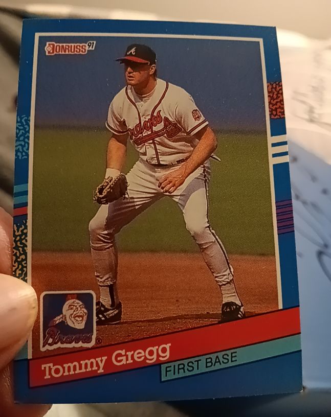 1991 Donruss #244 Tommy Gregg — front