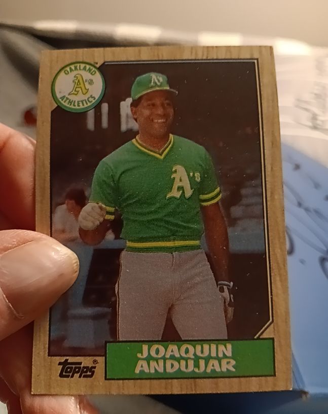 1987 Topps #775 Joaquin Andujar — front