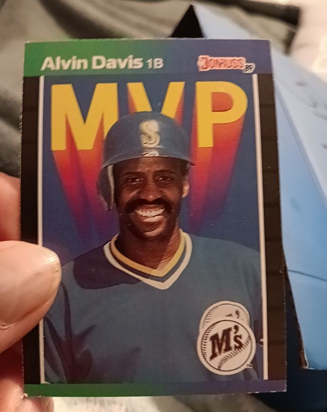 1989 Donruss MVP #BC-25 Alvin Davis — front