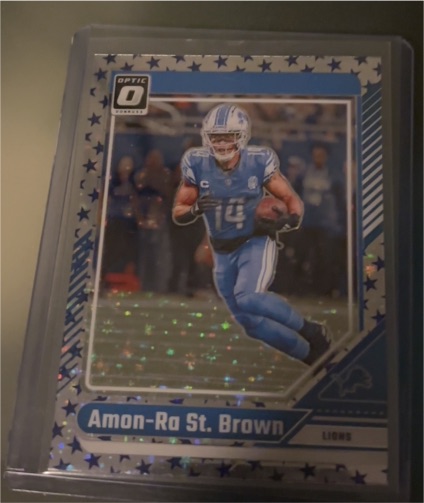 2024 Panini Donruss Optic #66 Amon-Ra St. Brown — front