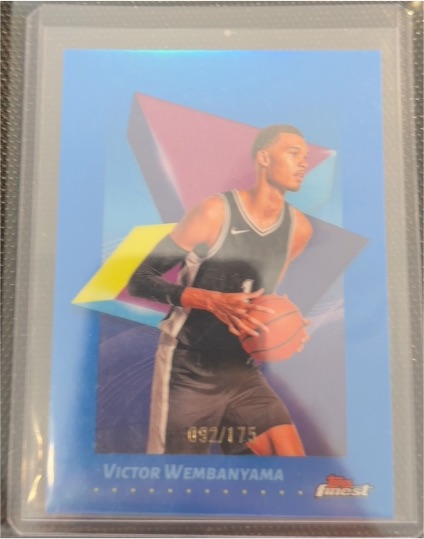 2024-25 Topps Finest #83 Victor Wembanyama — front