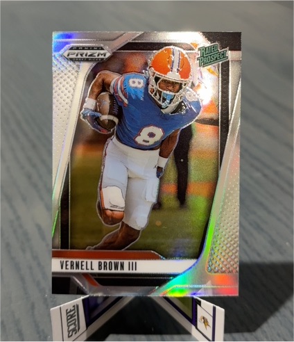 2024 Panini Prizm Rated Prospect Vernell Brown III — front