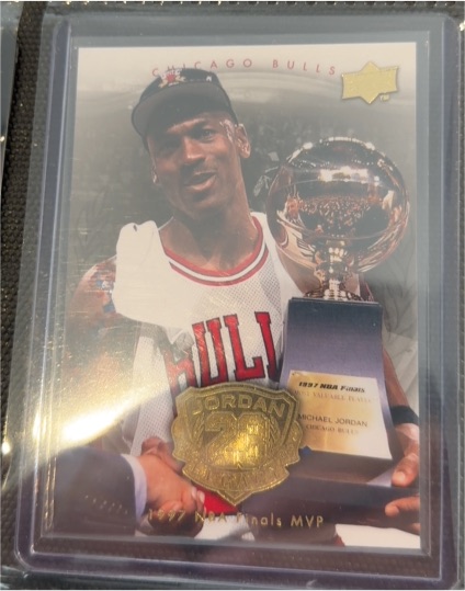 2009-10 Upper Deck Michael Jordan Legacy Collection Gold #89 Michael Jordan — front