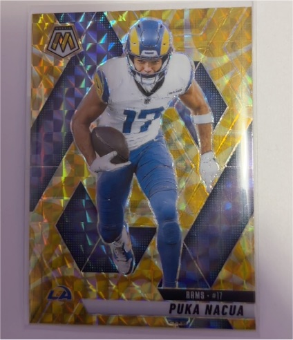 2025 Panini Mosaic #102 Puka Nacua — front
