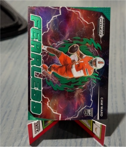 2025 Panini Prizm Draft Picks #F-CWD Cam Ward — front