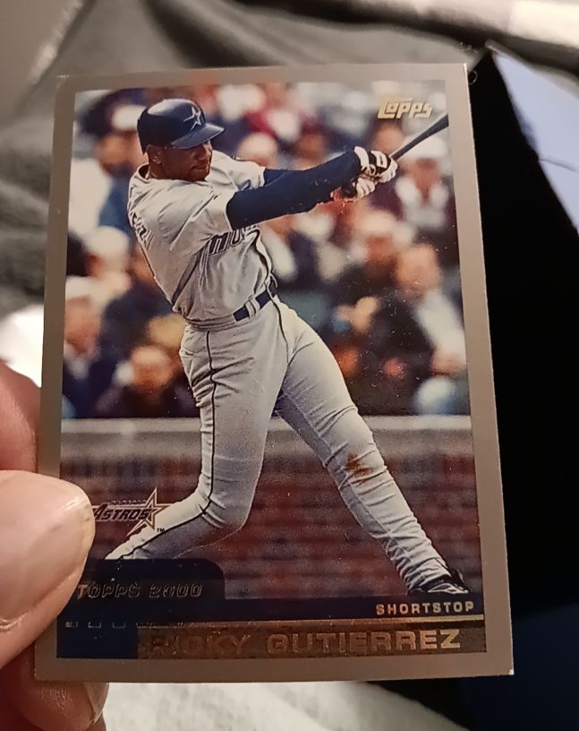 2000 Topps #26 Ricky Gutierrez — front