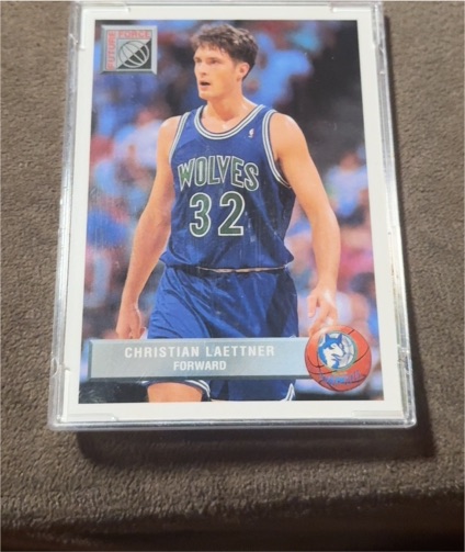 1992-93 Upper Deck McDonald's #P45 Christian Laettner — front