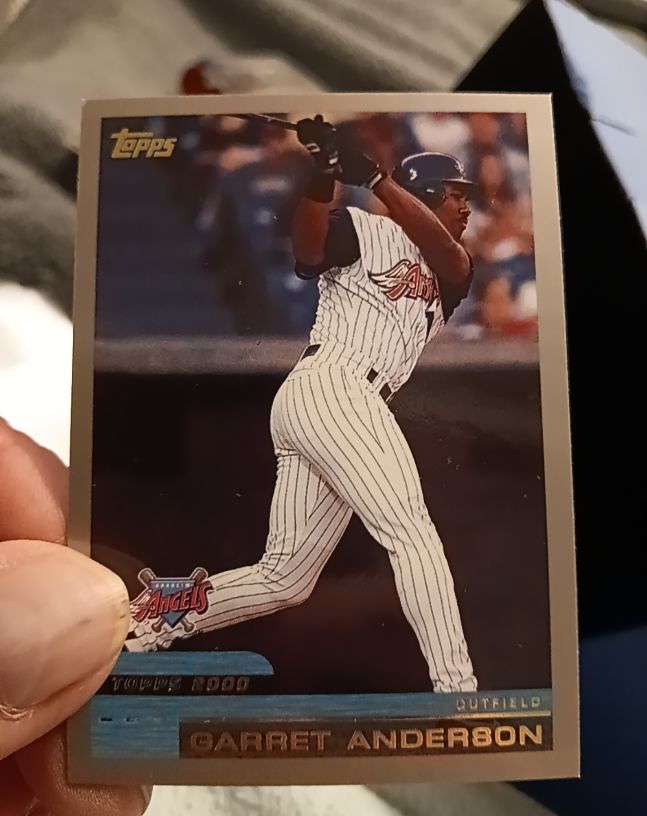 2000 Topps #97 Garret Anderson — front
