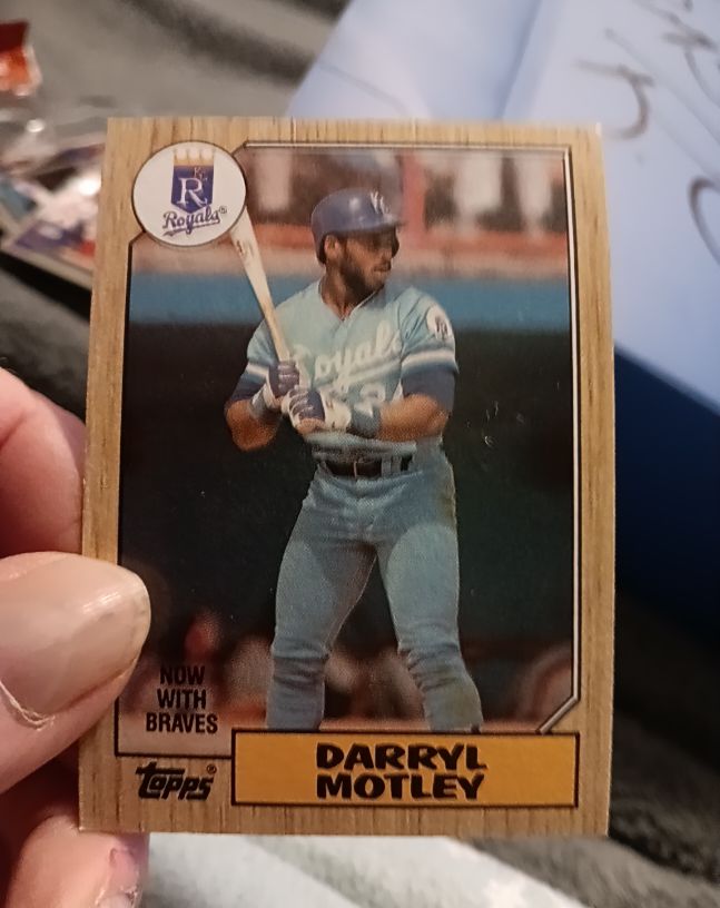 1987 Topps #99 Darryl Motley — front
