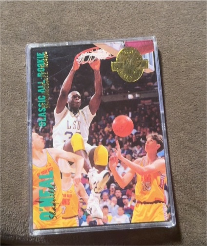 1993 Classic Four Sport #315 Shaquille O'Neal — front