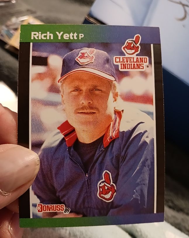 1989 Donruss #546 Rich Yett — front