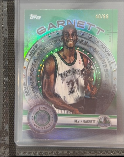 2025-26 Topps MVP Vault #MVP-10 Kevin Garnett — front