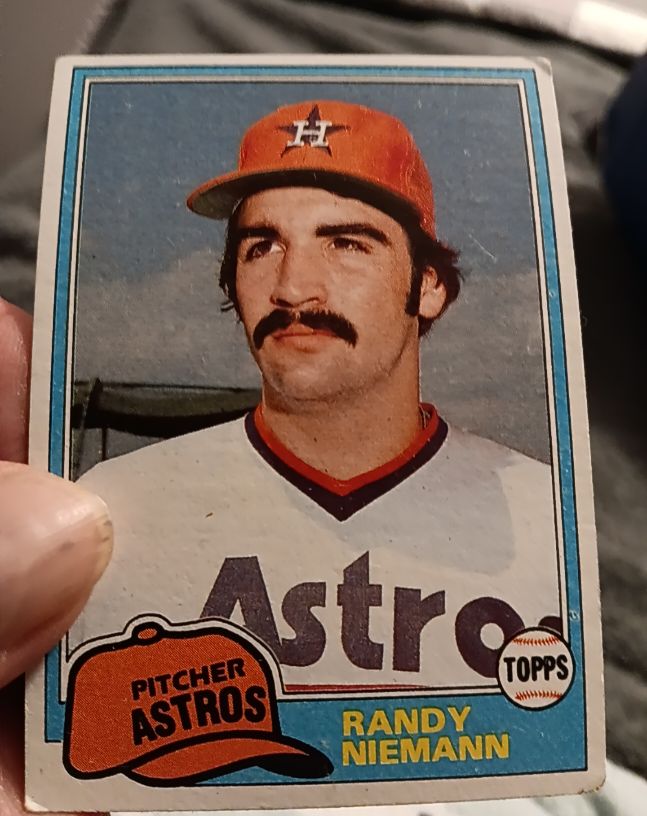 1981 Topps #148 Randy Niemann — front