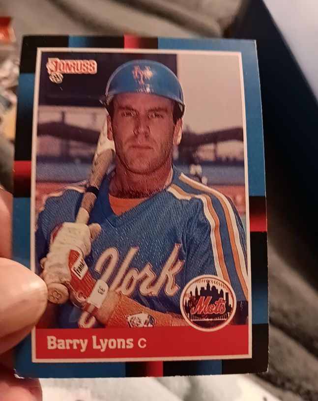 1988 Donruss #619 Barry Lyons — front