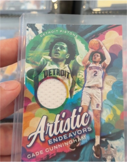2021-22 Panini Court Kings Artistic Endeavors Cade Cunningham — front