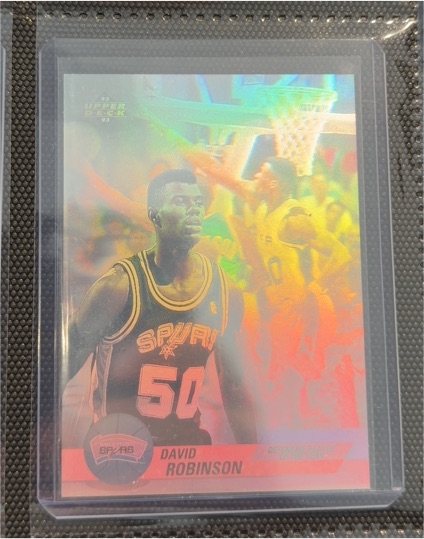1992-93 Upper Deck #AW7 David Robinson — front