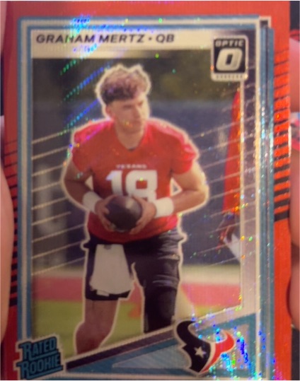 2025 Donruss Optic #347 Graham Mertz — front
