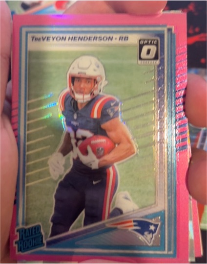 2025 Panini Donruss Optic #332 TreVeyon Henderson — front