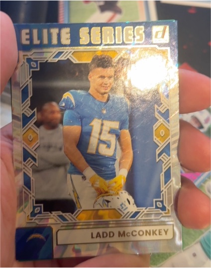 2025 Panini Donruss Elite Series #TES-LMC Ladd McConkey — front
