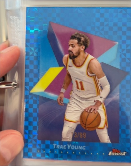 2024-25 Topps Finest #3 Trae Young — front