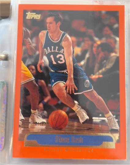 1999-00 Topps #129 Steve Nash — front