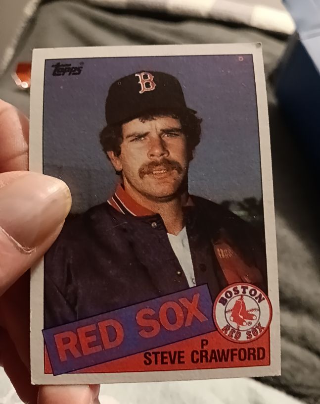 1985 Topps #661 Steve Crawford — front