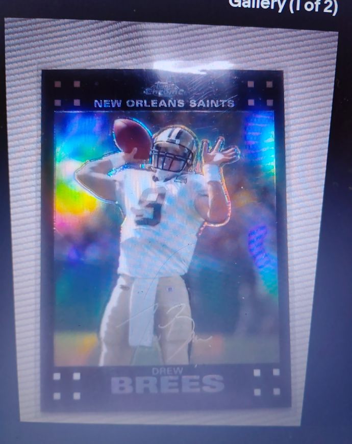 2007 Topps Chrome #TC116 Drew Brees — front