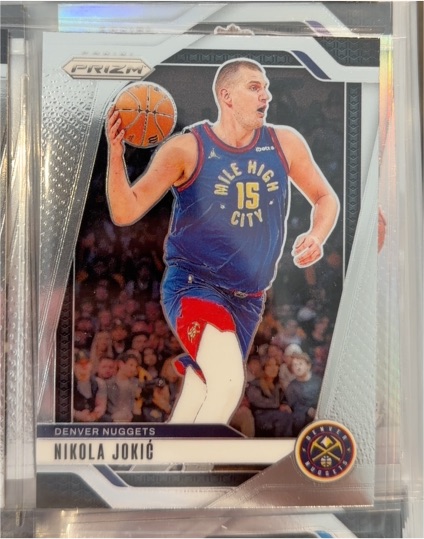 2024-25 Panini Prizm #129 Nikola Jokić — front
