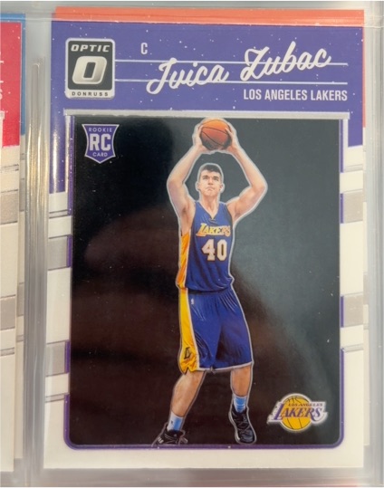 2016-17 Donruss Optic #176 Ivica Zubac — front