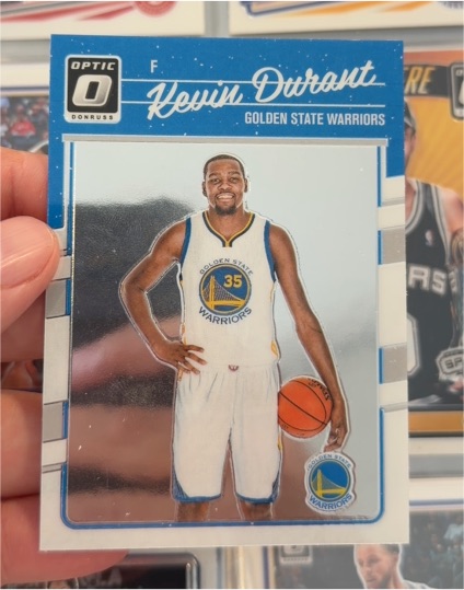 2016-17 Panini Donruss Optic #137 Kevin Durant — front