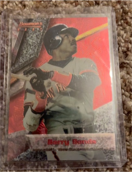 1994 Bowman's Best #59 Barry Bonds — front