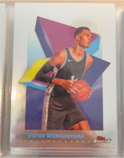 2024-25 Topps Finest #83 Victor Wembanyama — front