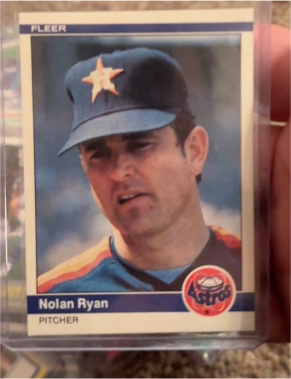 1984 Fleer #239 Nolan Ryan — front
