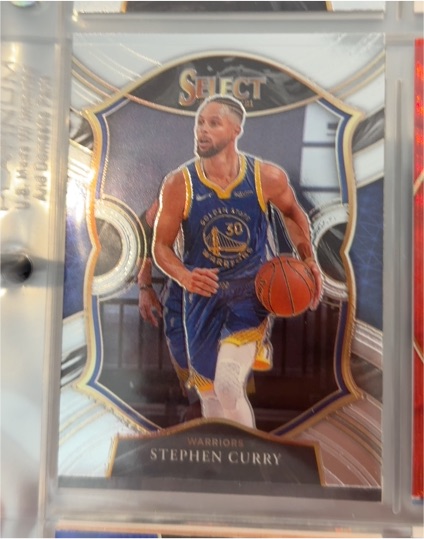 2020-21 Panini Select Concourse #57 Stephen Curry — front
