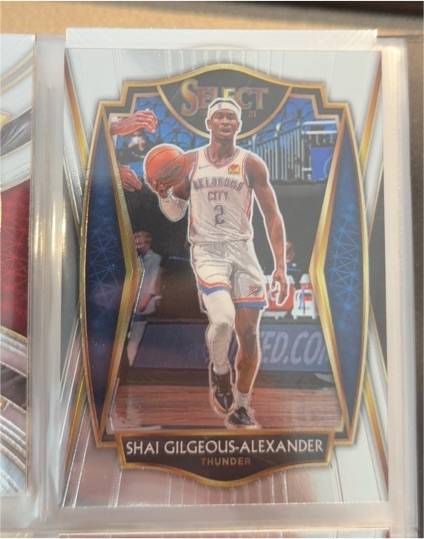 2020-21 Panini Select Premier Level #119 Shai Gilgeous-Alexander — front