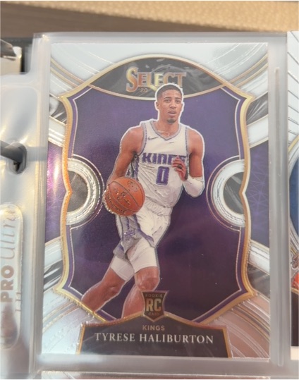 2020-21 Panini Select #72 Tyrese Haliburton — front