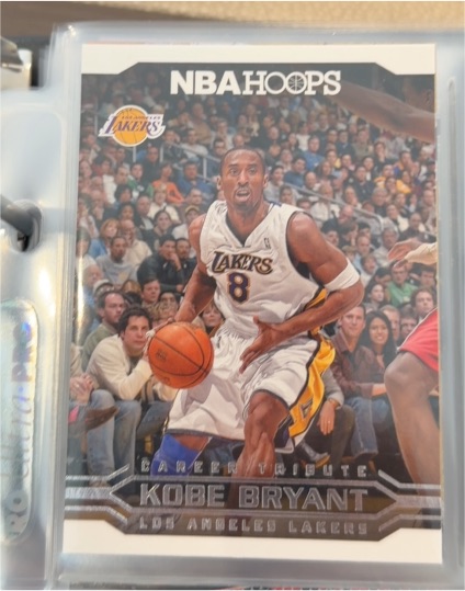 2017-18 Panini NBA Hoops #292 Kobe Bryant Career Tribute — front