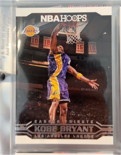 2017-18 Panini NBA Hoops #297 Kobe Bryant Career Tribute — front