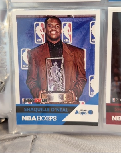 2017-18 Panini NBA Hoops #16 Shaquille O'Neal — front