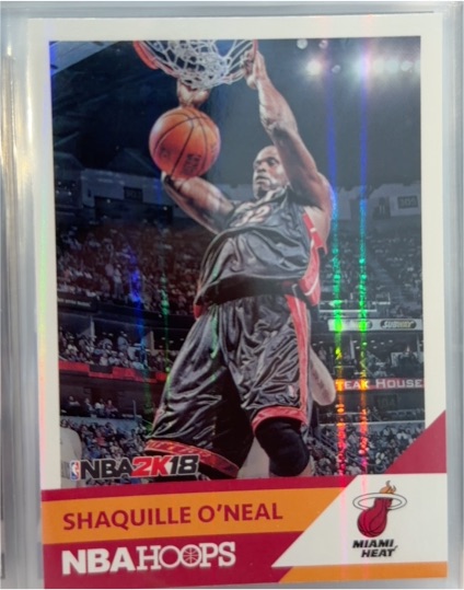 2017-18 Panini Hoops NBA2K18 #NNO Shaquille O'Neal — front