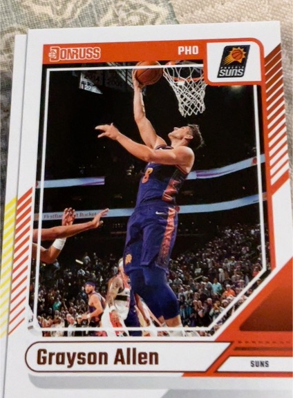 2024-25 Donruss #41 Grayson Allen — front