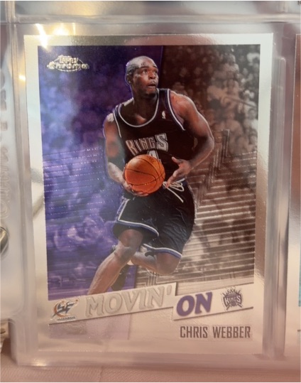 1998-99 Topps Chrome #225 Chris Webber — front