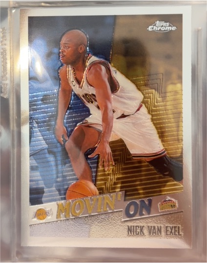 1998-99 Topps Chrome #233 Nick Van Exel — front