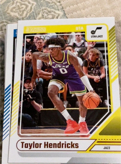 2024-25 Donruss #84 Taylor Hendricks — front