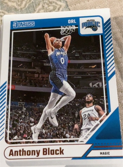2024-25 Donruss #60 Anthony Black — front