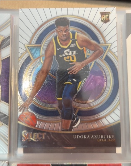 2020 Panini Select Udoka Azubuike Rookie Card — front