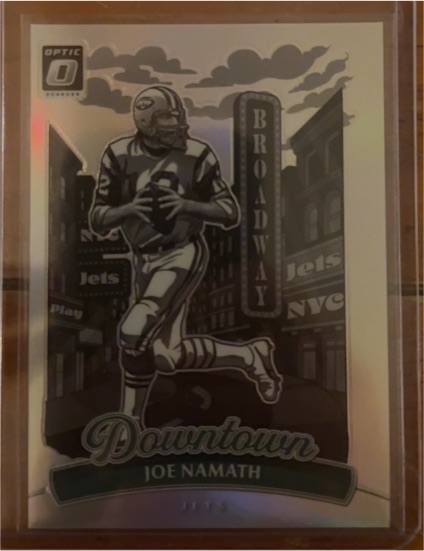 2025 Panini Donruss Optic #6 Joe Namath Downtown — front
